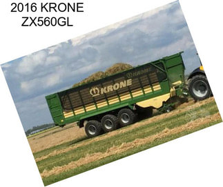 2016 KRONE ZX560GL