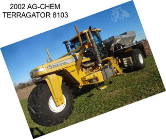 2002 AG-CHEM TERRAGATOR 8103