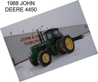 1988 JOHN DEERE 4450