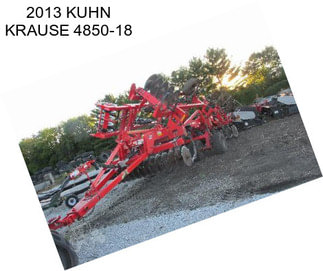 2013 KUHN KRAUSE 4850-18