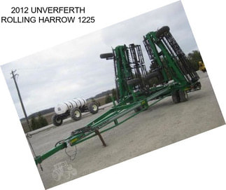 2012 UNVERFERTH ROLLING HARROW 1225