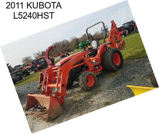 2011 KUBOTA L5240HST