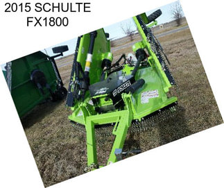 2015 SCHULTE FX1800