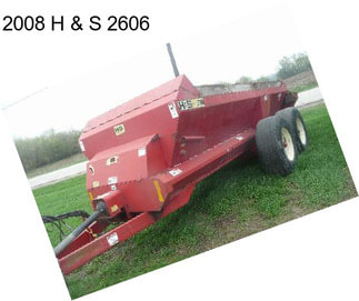 2008 H & S 2606