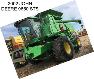 2002 JOHN DEERE 9650 STS