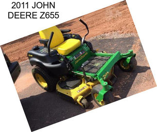 2011 JOHN DEERE Z655