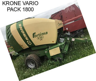 KRONE VARIO PACK 1800