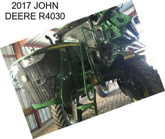 2017 JOHN DEERE R4030