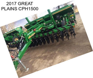 2017 GREAT PLAINS CPH1500