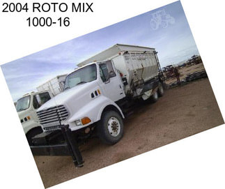 2004 ROTO MIX 1000-16