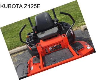 KUBOTA Z125E