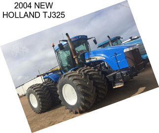 2004 NEW HOLLAND TJ325