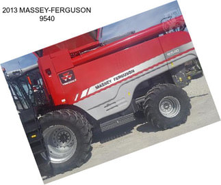 2013 MASSEY-FERGUSON 9540