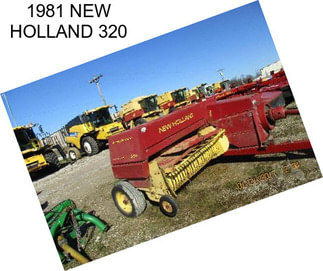 1981 NEW HOLLAND 320