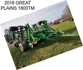 2018 GREAT PLAINS 1800TM