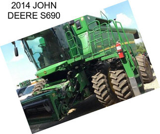 2014 JOHN DEERE S690