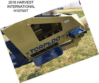 2018 HARVEST INTERNATIONAL H1074XT