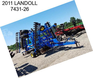 2011 LANDOLL 7431-26