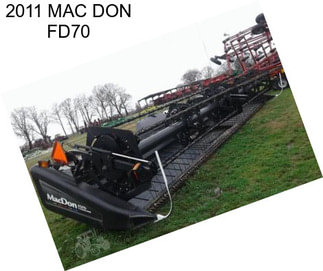 2011 MAC DON FD70