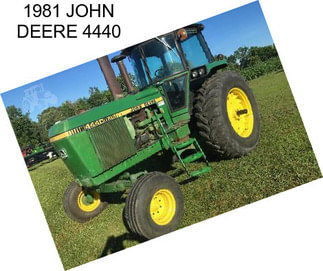 1981 JOHN DEERE 4440