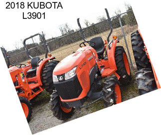 2018 KUBOTA L3901