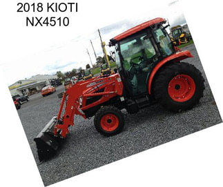 2018 KIOTI NX4510
