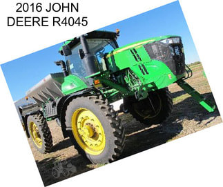 2016 JOHN DEERE R4045