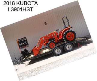 2018 KUBOTA L3901HST