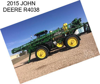 2015 JOHN DEERE R4038