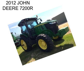 2012 JOHN DEERE 7200R