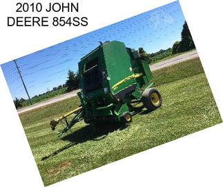 2010 JOHN DEERE 854SS