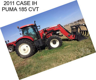 2011 CASE IH PUMA 185 CVT