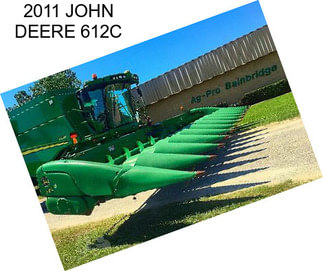 2011 JOHN DEERE 612C