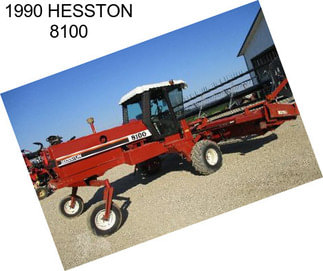 1990 HESSTON 8100