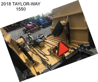 2018 TAYLOR-WAY 1550