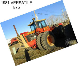 1981 VERSATILE 875