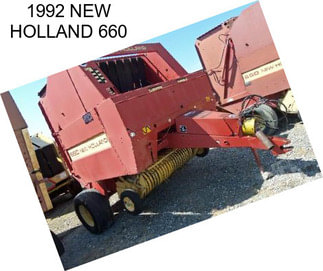 1992 NEW HOLLAND 660