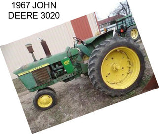 1967 JOHN DEERE 3020