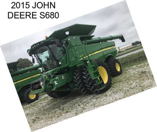 2015 JOHN DEERE S680