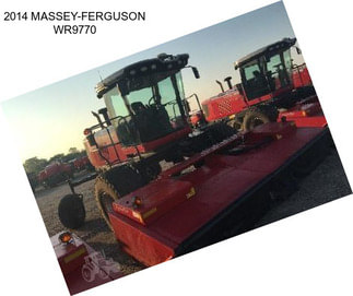 2014 MASSEY-FERGUSON WR9770