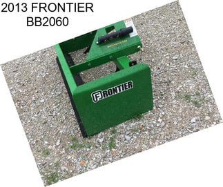 2013 FRONTIER BB2060