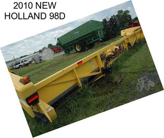 2010 NEW HOLLAND 98D