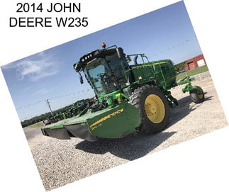 2014 JOHN DEERE W235