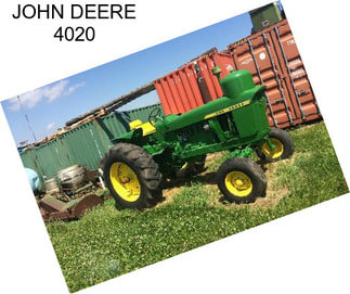 JOHN DEERE 4020