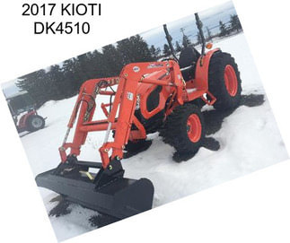 2017 KIOTI DK4510