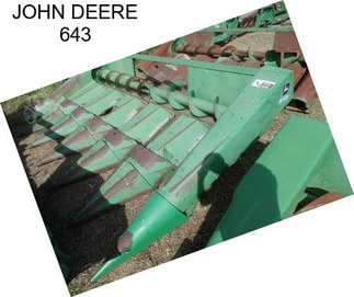 JOHN DEERE 643