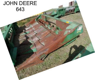 JOHN DEERE 643