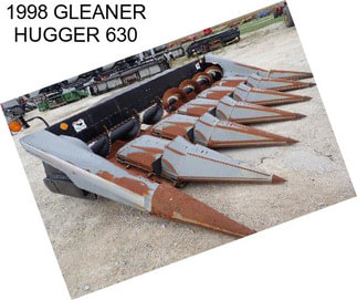 1998 GLEANER HUGGER 630