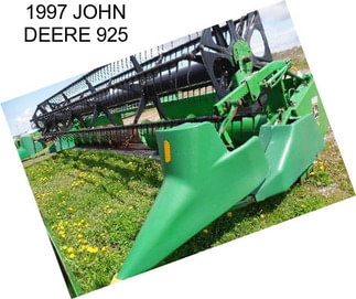 1997 JOHN DEERE 925