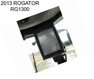 2013 ROGATOR RG1300